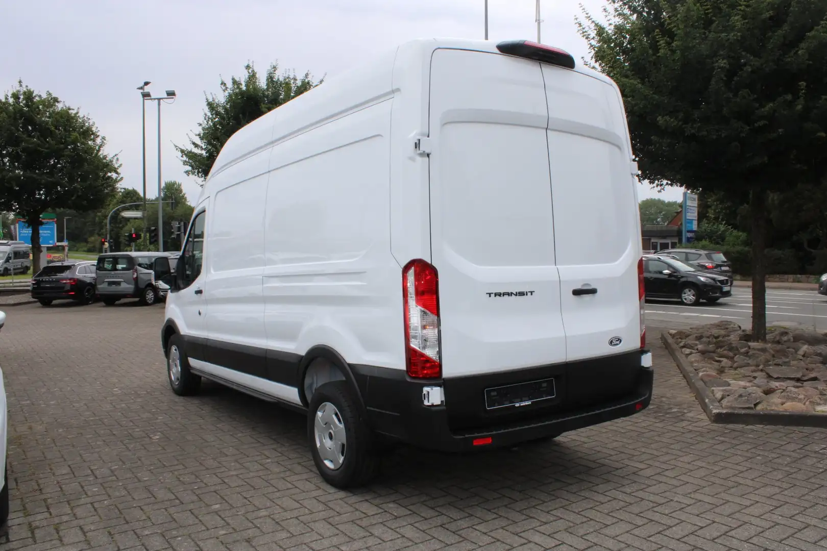 Ford Transit 350 L3H2 Kasten HOCHDACH LKW Trend KLIMA AHK CAM Bianco - 2