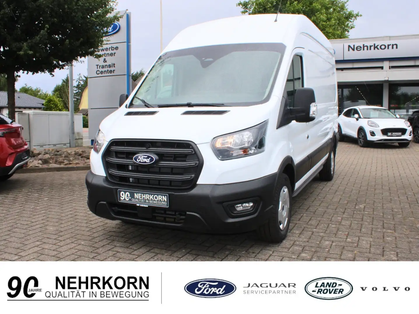 Ford Transit 350 L3H2 Kasten HOCHDACH LKW Trend KLIMA AHK CAM Bianco - 1