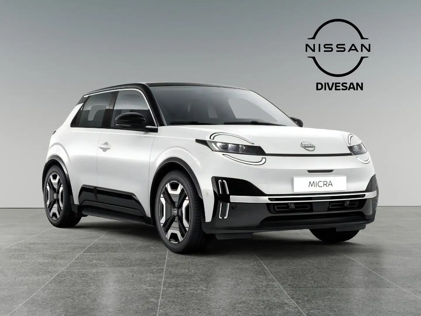 Nissan Micra Long Range Tekna 110kW 52kWh Blanco - 1