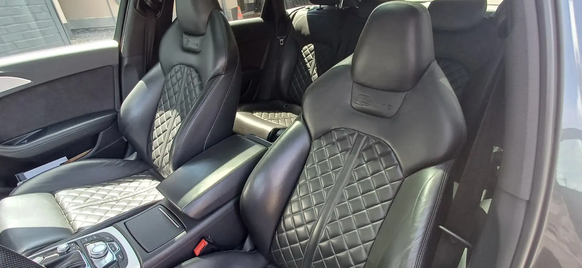 Audi A6 Avant 2.0 TDi ultra S line / daytona / pano / LED Grijs - 2