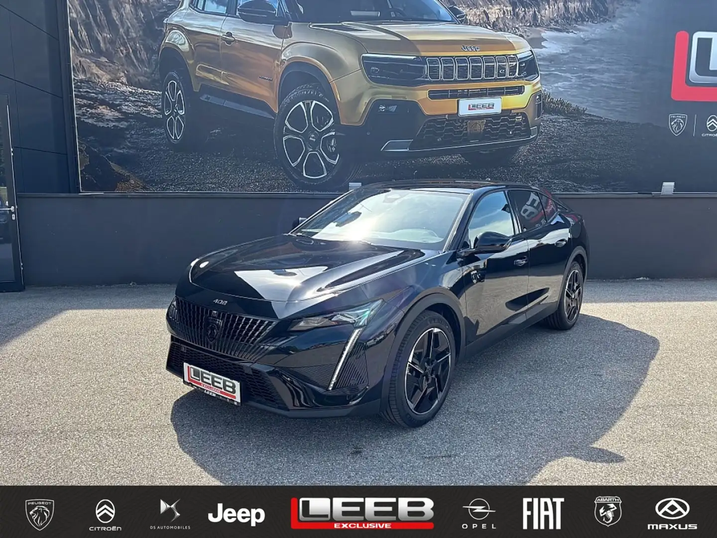 Peugeot 408 Hybrid 145 e-DCS6 GT inkl. 360° Vision Pack Чёрный - 1