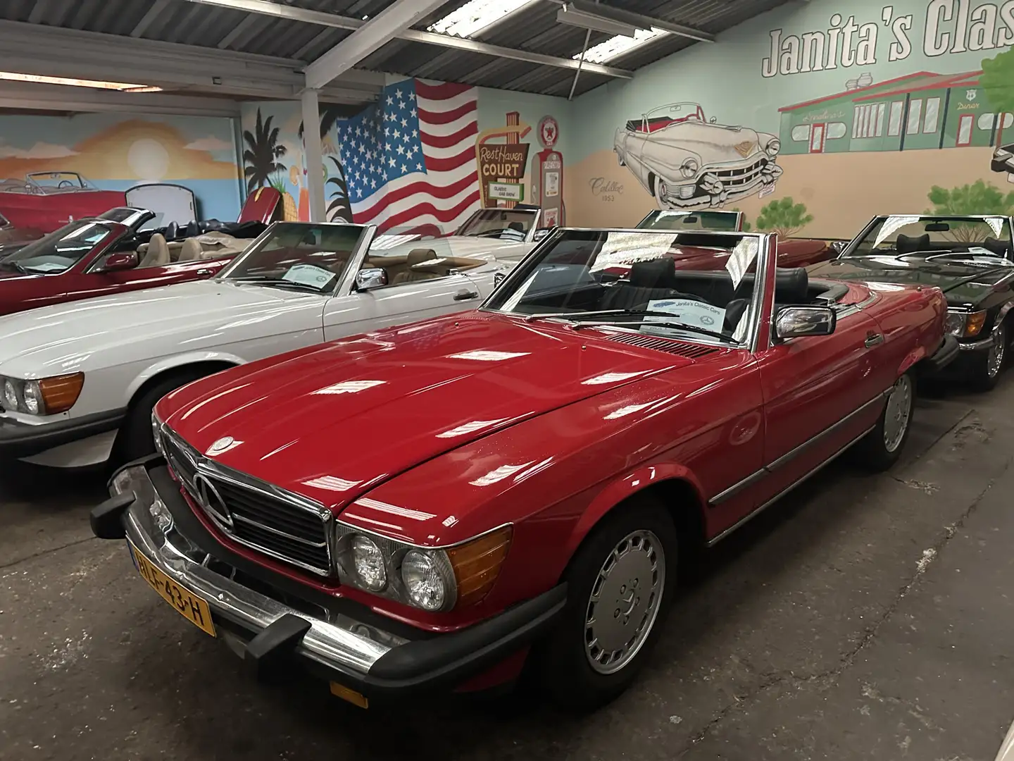 Mercedes-Benz SL 560 SL Roşu - 2