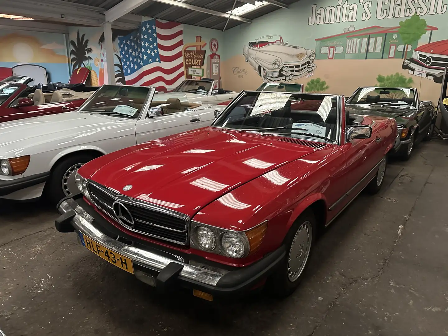 Mercedes-Benz SL 560 SL Roşu - 1