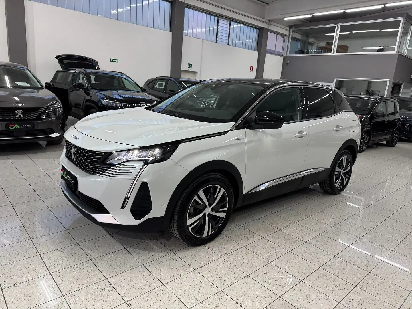 Peugeot 3008 1.6hybrid Allure Pack 225cv e-eat8 PARI NUOVO Bianco - 1