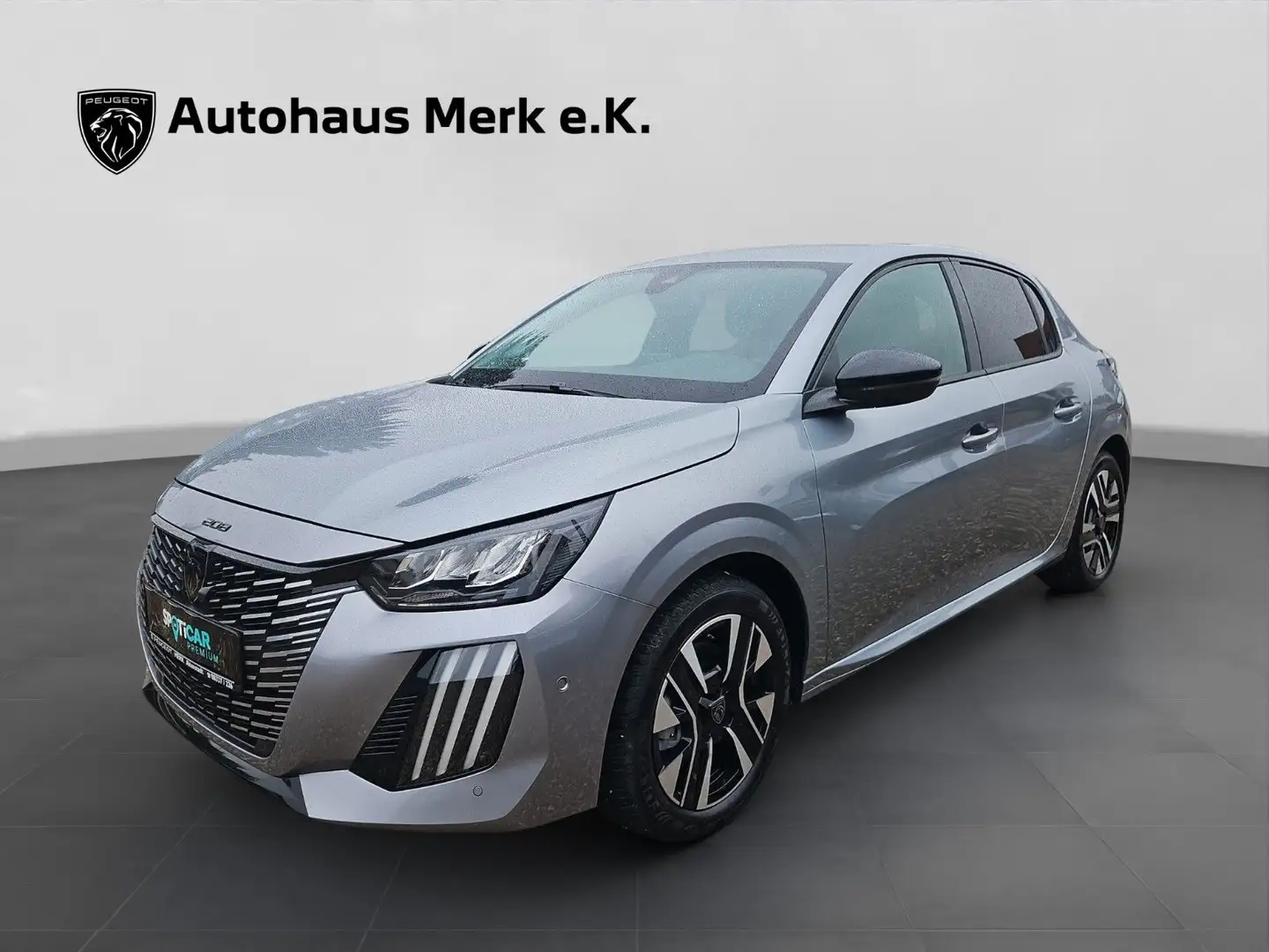 Peugeot 208 Allure, AHK,EPH,Navi,SHZ Silber - 1