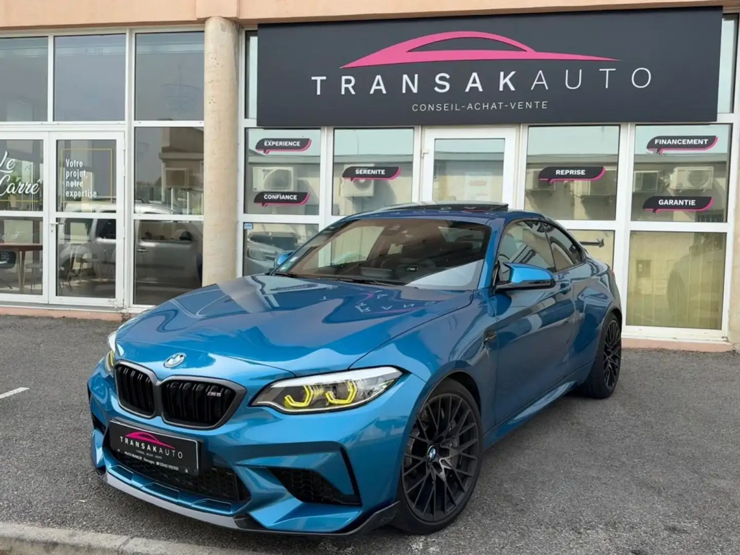 BMW M2 COMPETITION F87 410 ch M DKG7/Entretien BMW/Pack Carbone/Gros FREIN Bleu - 1