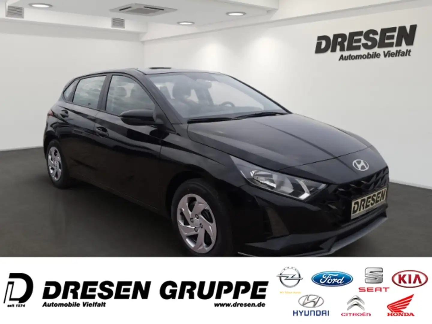 Hyundai i20 1.0 Select/Funktionspaket/Navi/Lichtsensor/Spurhal Zwart - 2