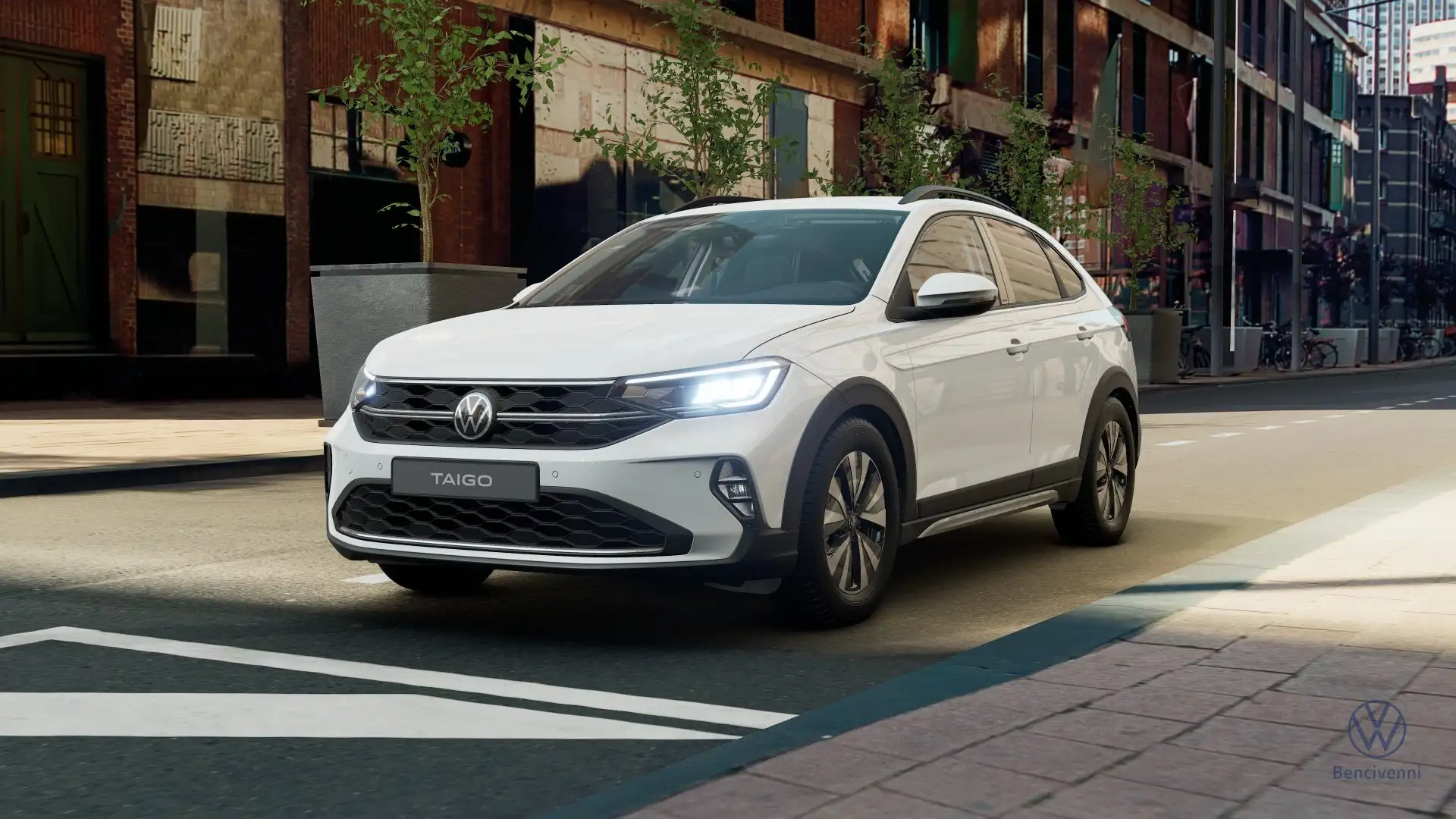 Volkswagen Taigo 1.0 TSI LIFE 95 CV MY 24 Blanc - 1