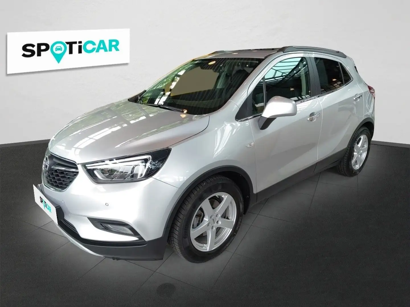 Opel Mokka X Innovation 1.4 Turbo AT6,Schiebedach,AHK Silber - 1