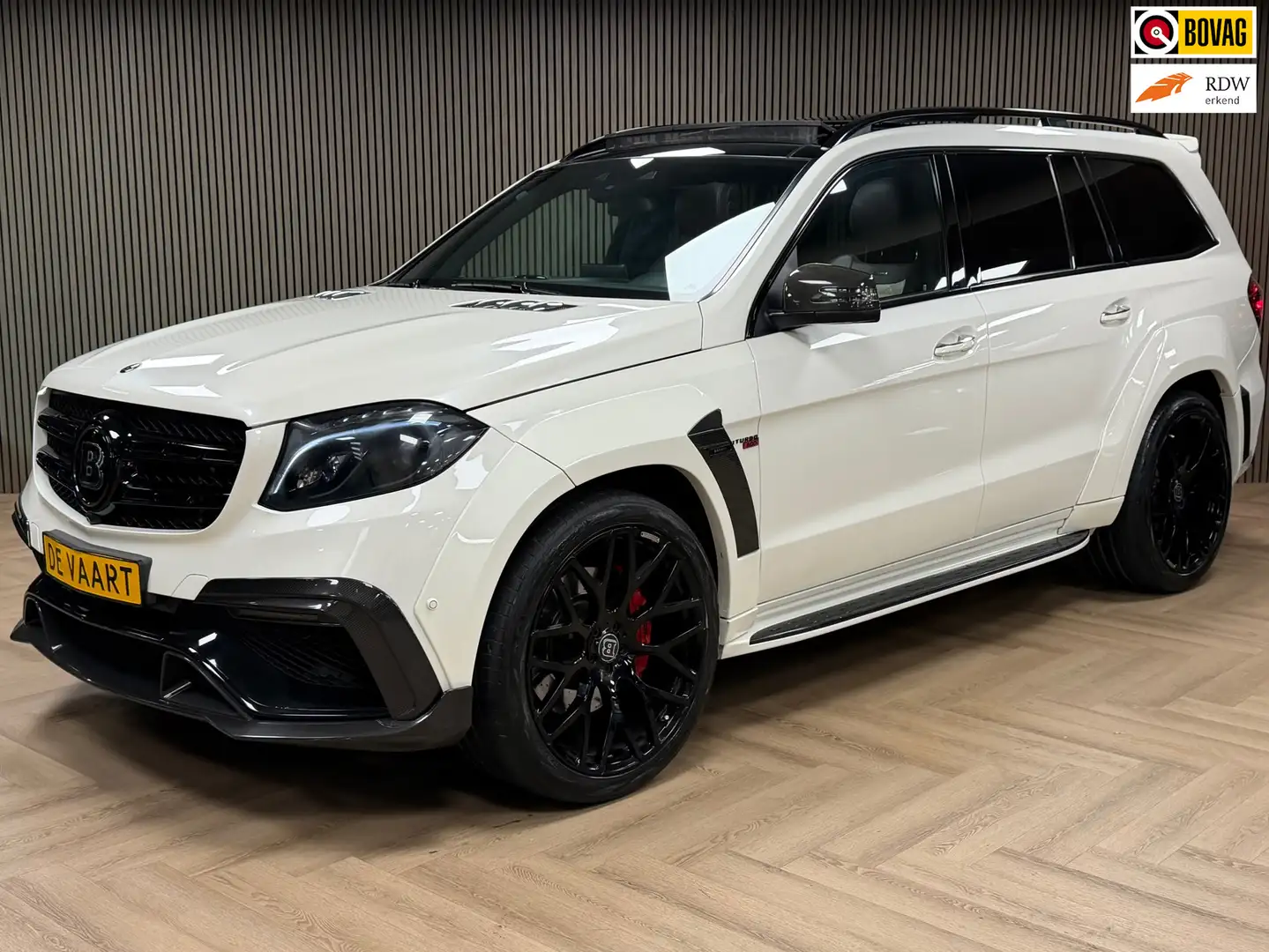 Mercedes-Benz GLS 63 AMG 4MATIC BRABUS AUT PANORAMADAK LEDER CAMERA 360° CR Blanco - 1