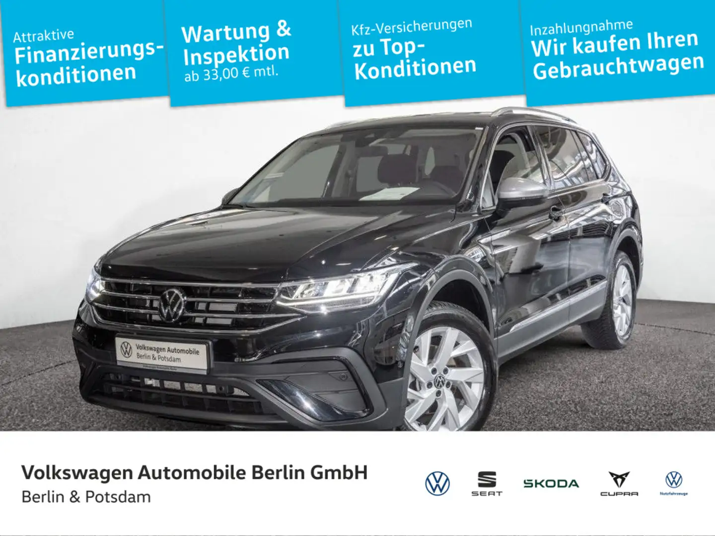 Volkswagen Tiguan Allspace 1.5 TSI DSG Life 7-Sitzer AHK Na Nero - 1