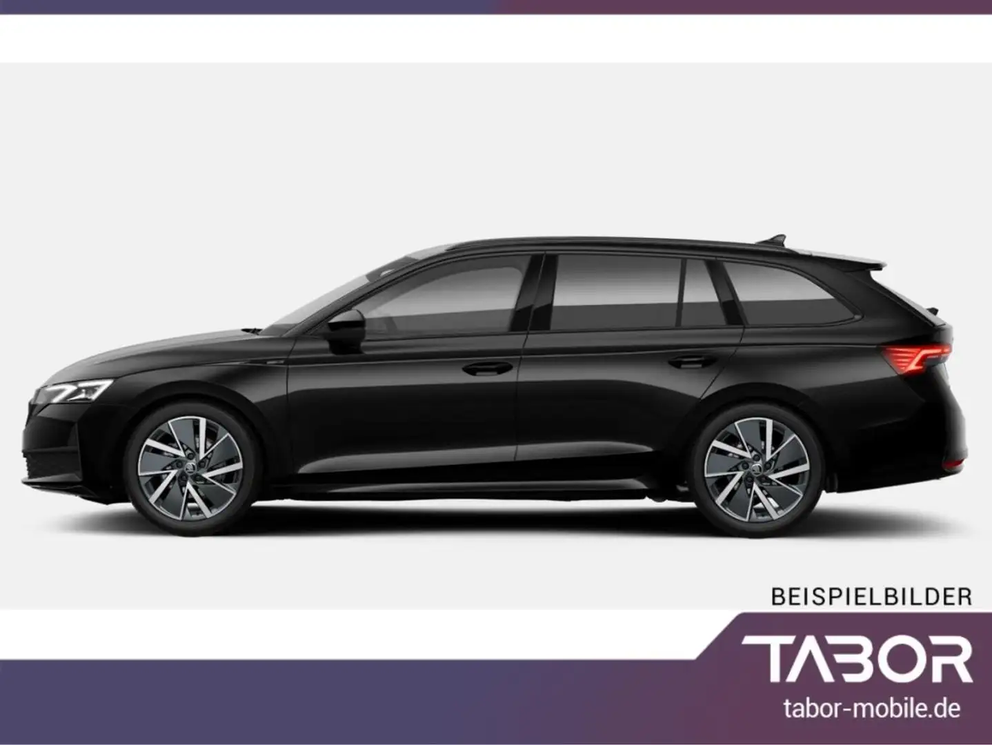 Skoda Octavia Combi TDI DSG Sportl FL Matrix AHK 18Z Schwarz - 2