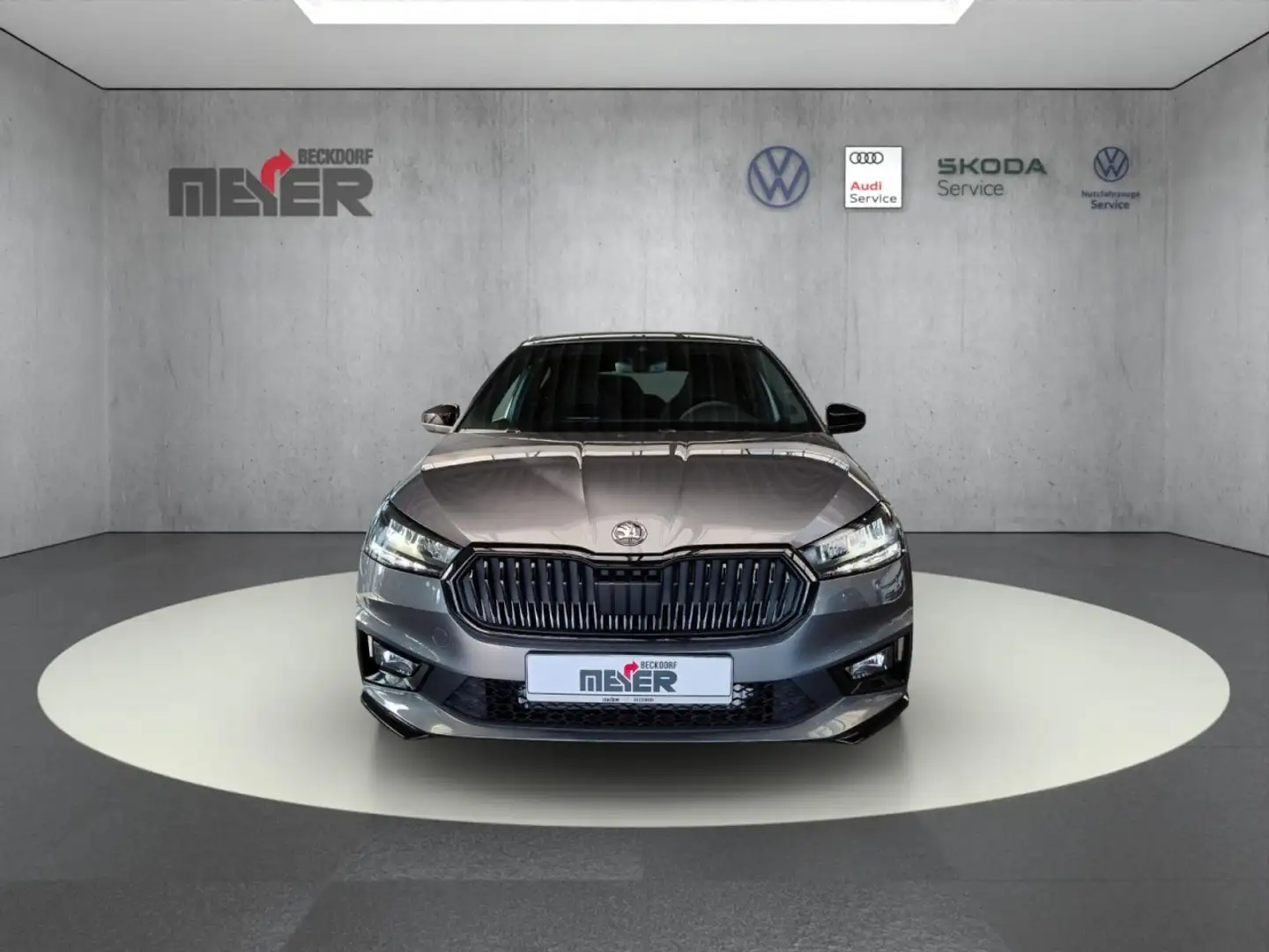 Skoda Fabia Monte Carlo 1.0 TSI DSG Klima Einparkhilfe Grau - 2