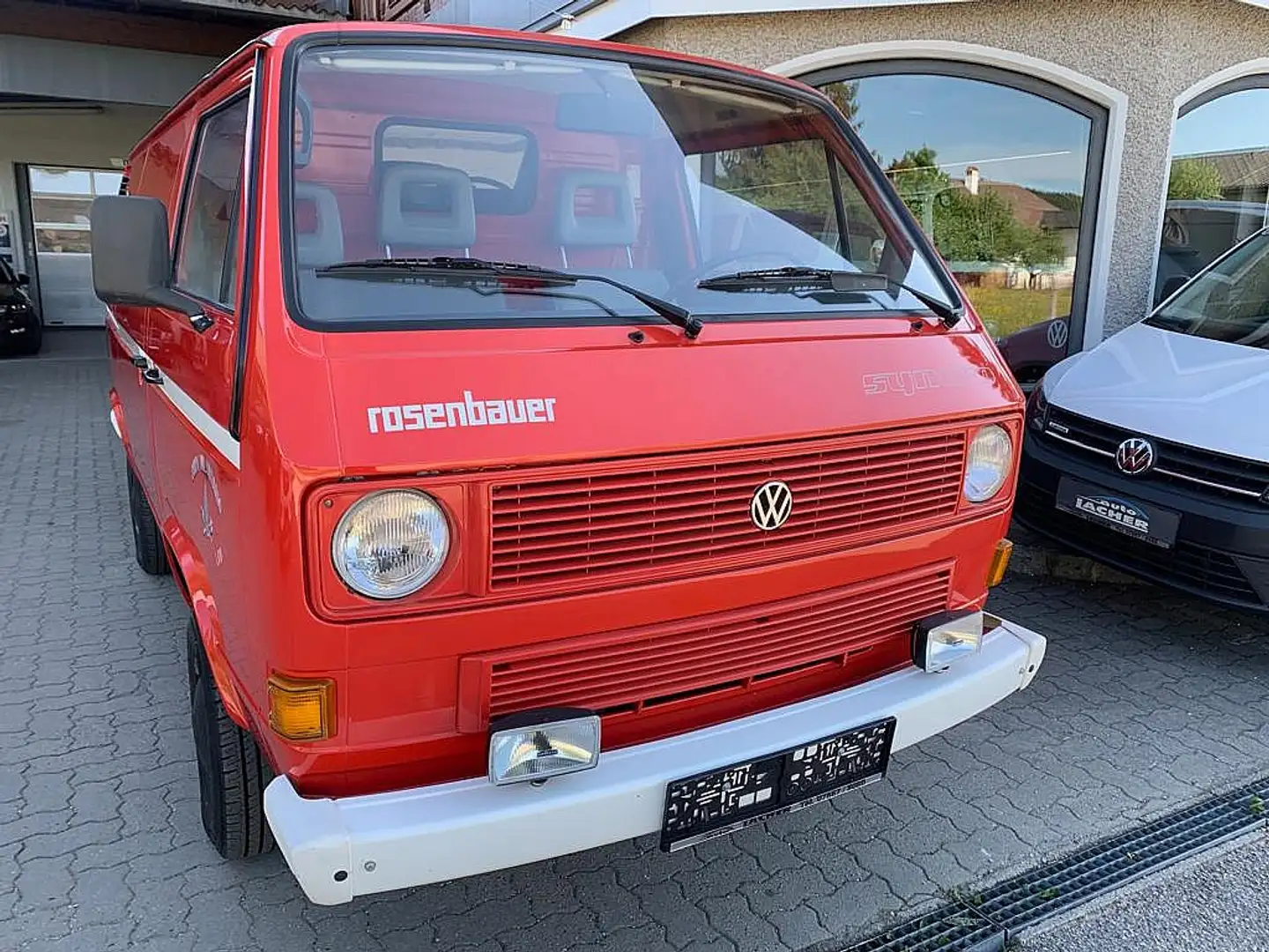 Volkswagen T3 Syncro - Puch*original Lack*19800km* Rouge - 2
