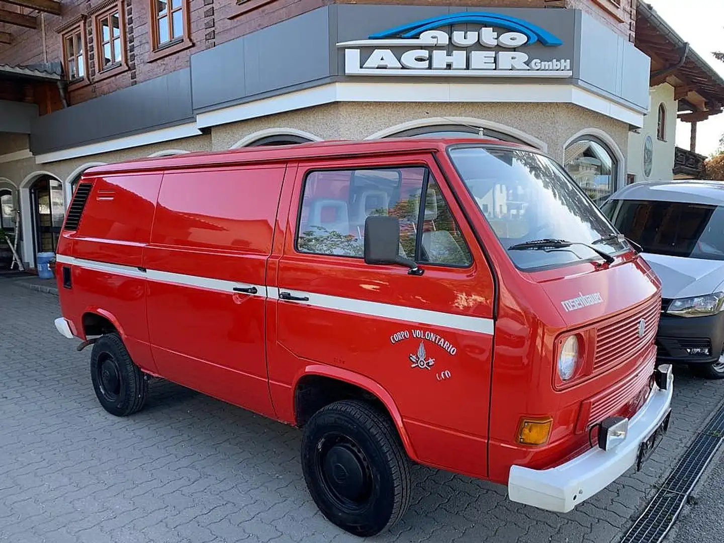 Volkswagen T3 Syncro - Puch*original Lack*19800km* Červená - 1