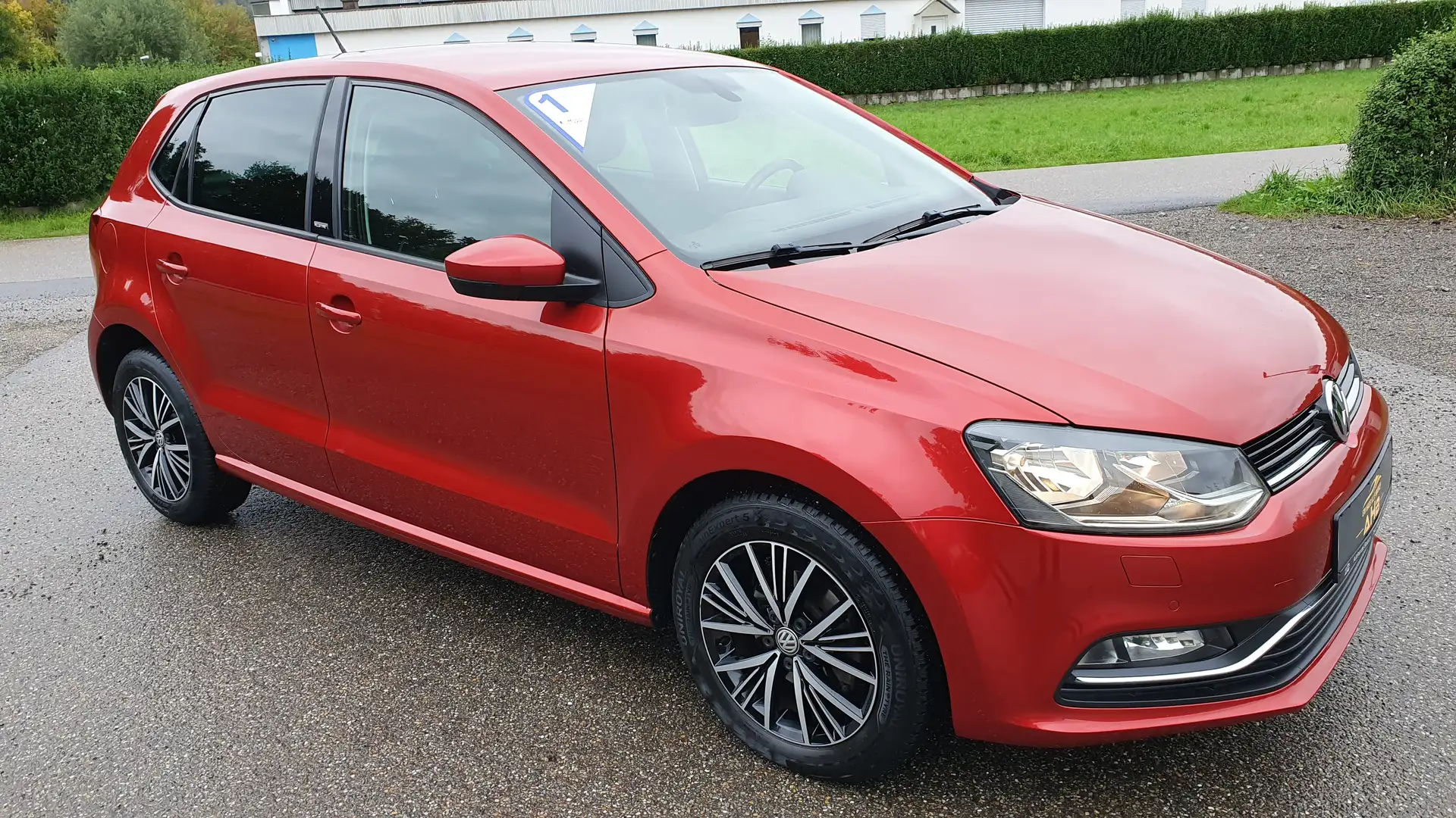 Volkswagen Polo Allstar BMT 1,2 TSI / Euro 6 / TÜV NEU Rot - 1
