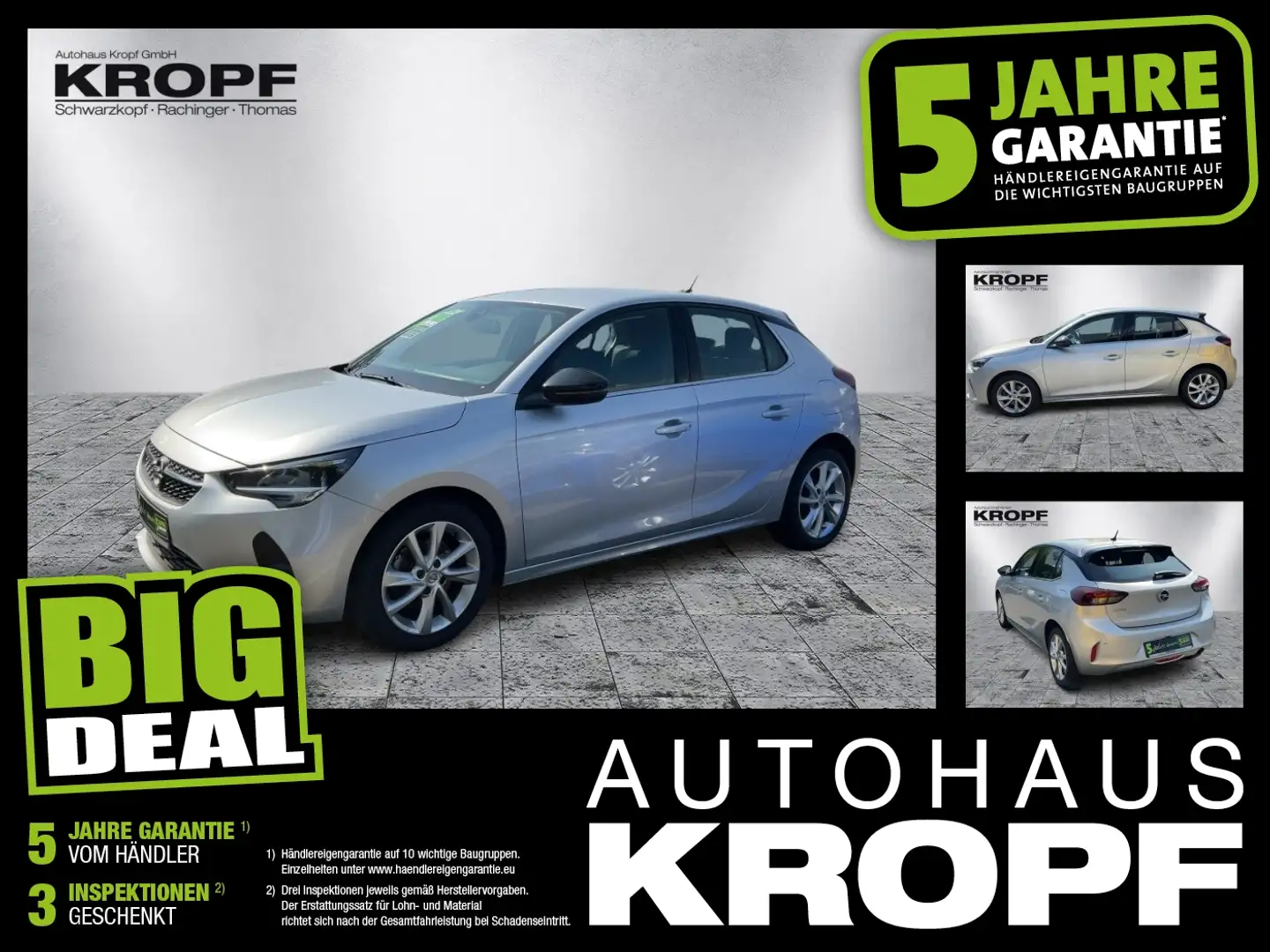 Opel Corsa F 1.2 Turbo Elegance LED+Navi+SHZ+Kam.+LM - 1