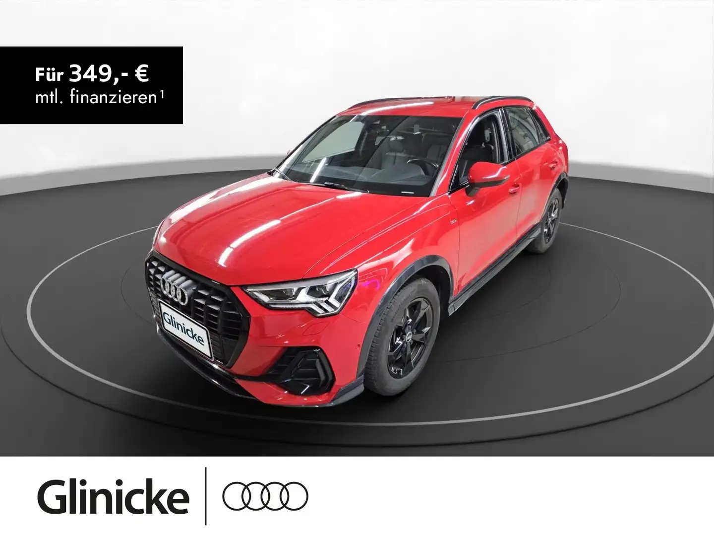 Audi Q3 40 TFSI qu. S line Matrix LM 20" Navi PDC+RFK Rot - 1