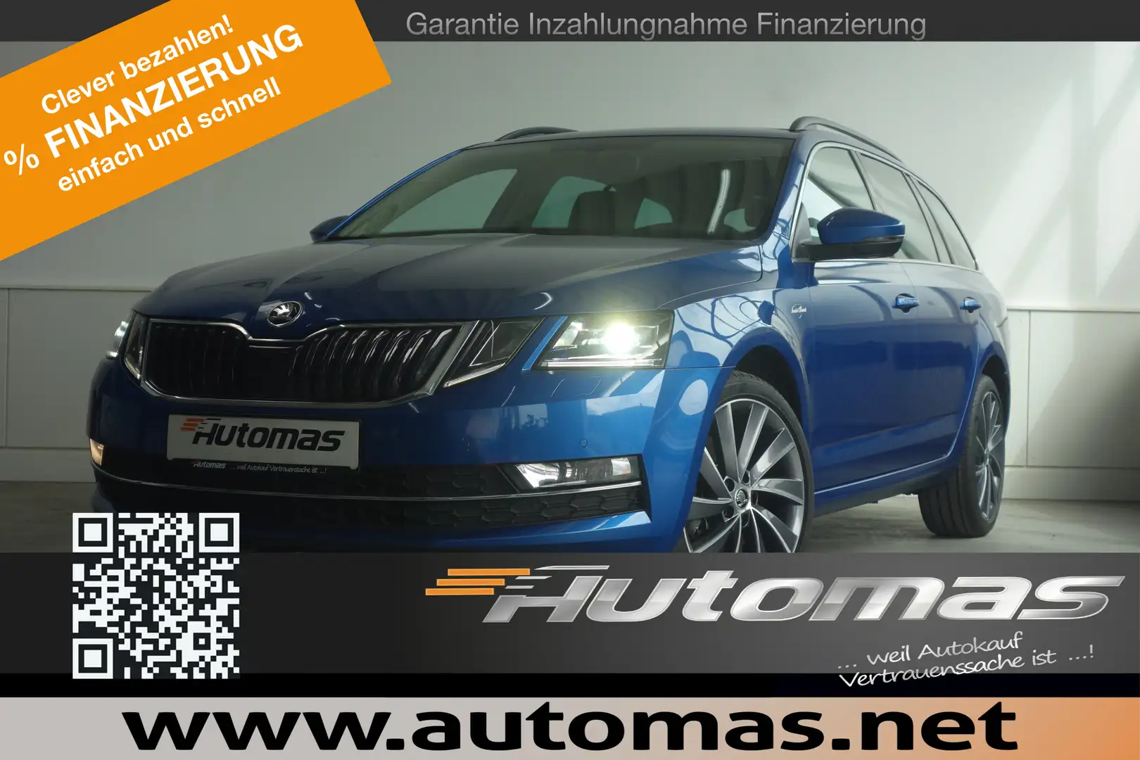 Skoda Octavia L&K 4x4 DSG LED Navi PDC SHZ Alcantara Blau - 1