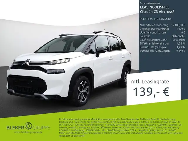 Citroen C3 Aircross PureTech 110 S&S Shine