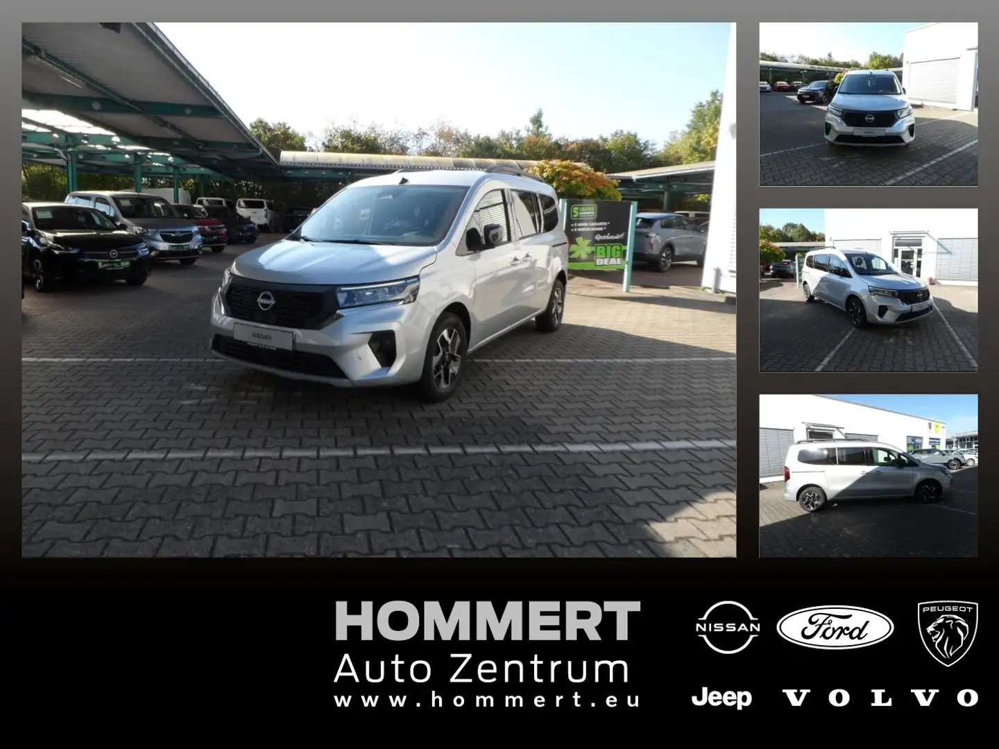 Nissan Townstar Kombi DIG-T 130 L2 Tekna Navi+SHZ+360 Grigio - 1