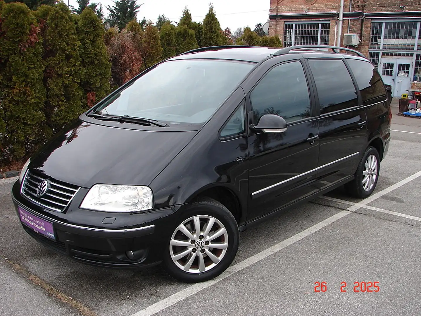 Volkswagen Sharan Business TDI DPF Noir - 1