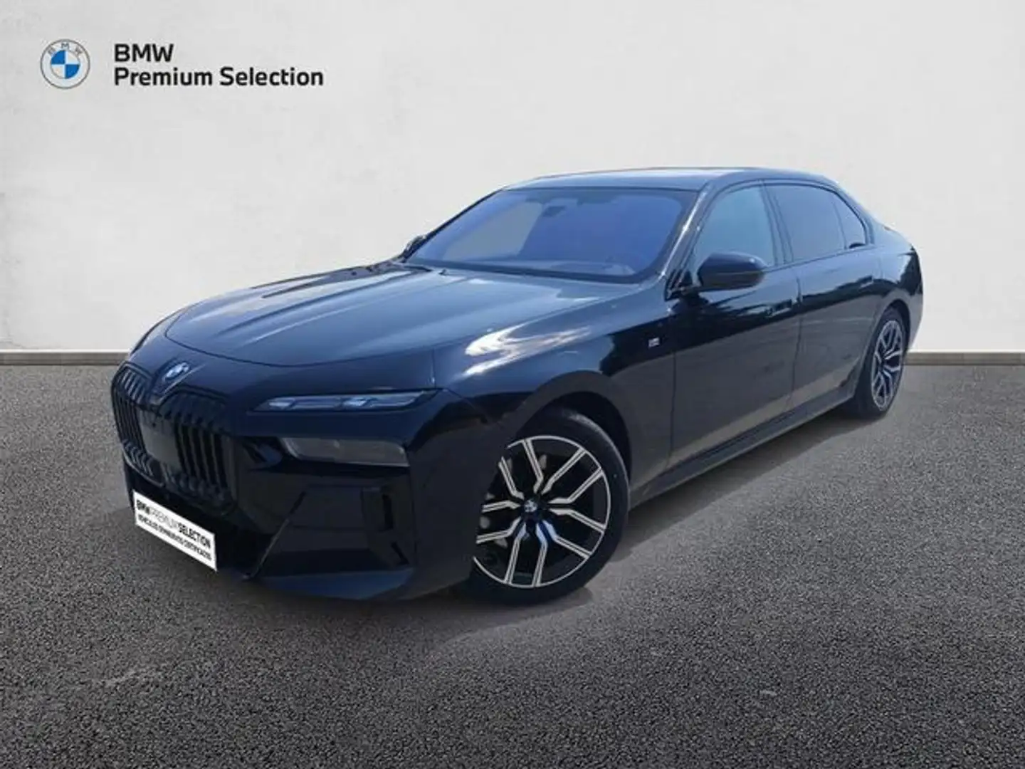 BMW 740 740dA xDrive Zwart - 1