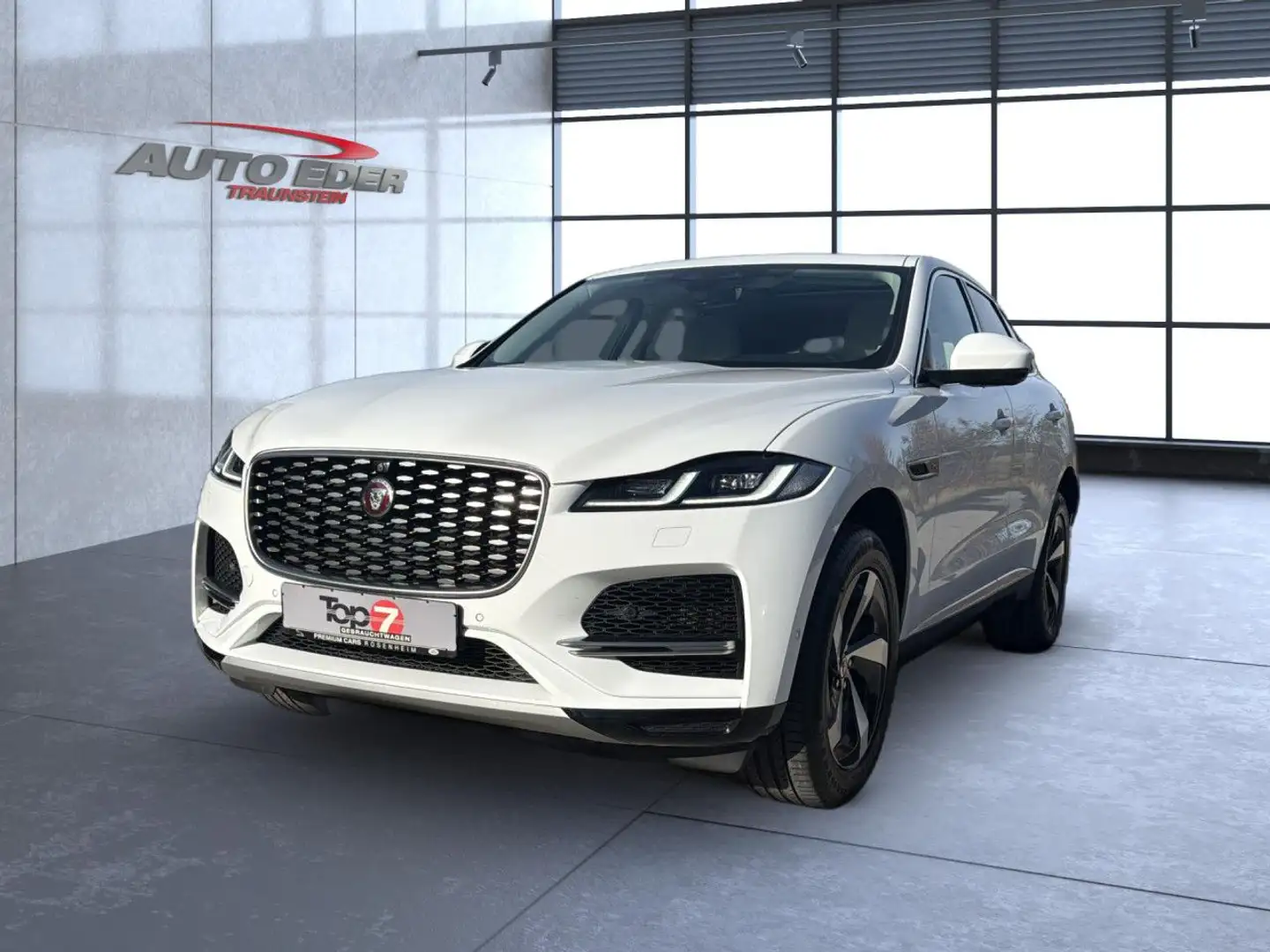 Jaguar F-Pace SE AWD Bluetooth Head Up Display Navi LED Blanc - 2