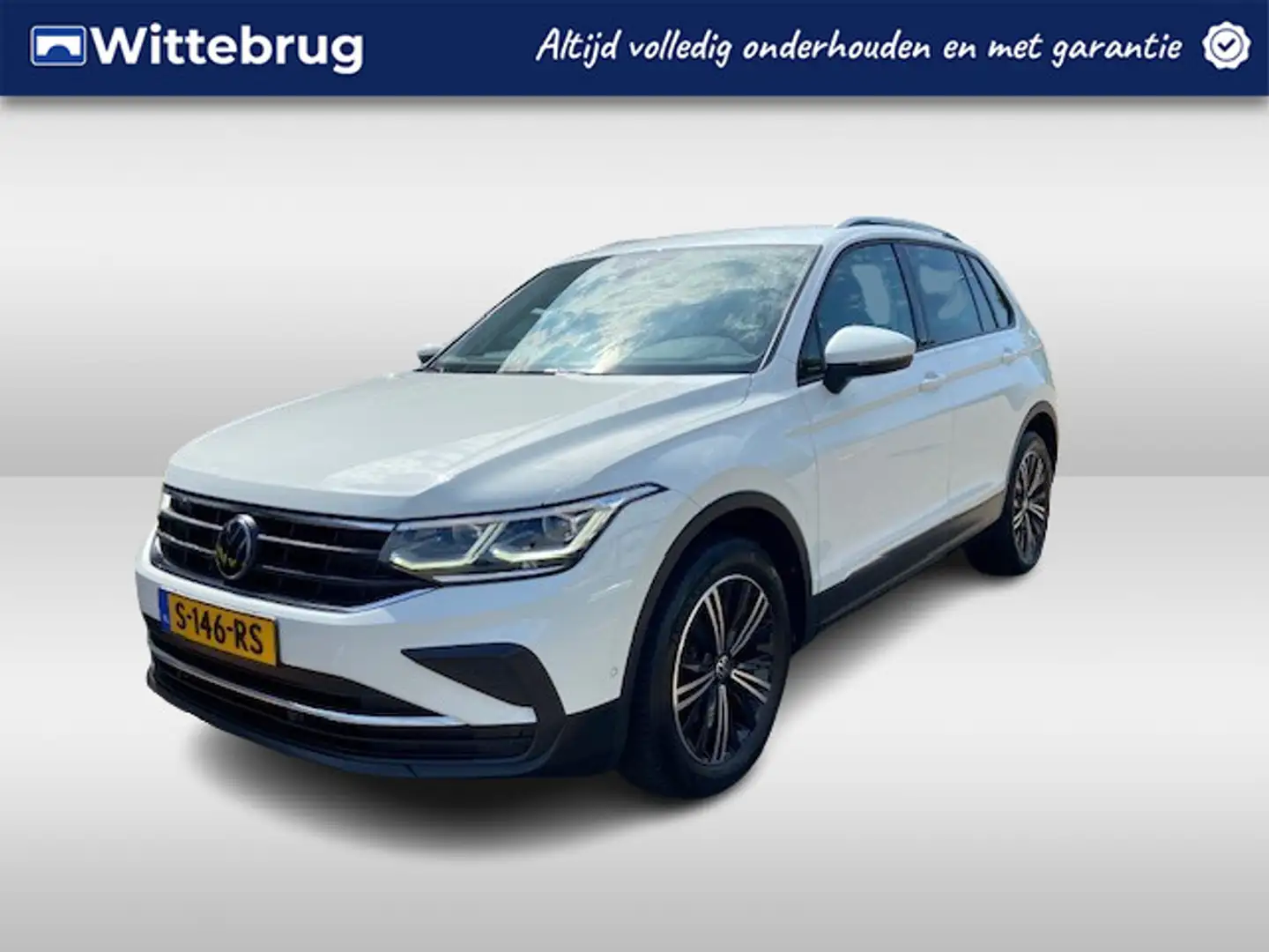 Volkswagen Tiguan 1.5 TSI 150pk DSG Life Business / 18" LMV / LED Pl Weiß - 1