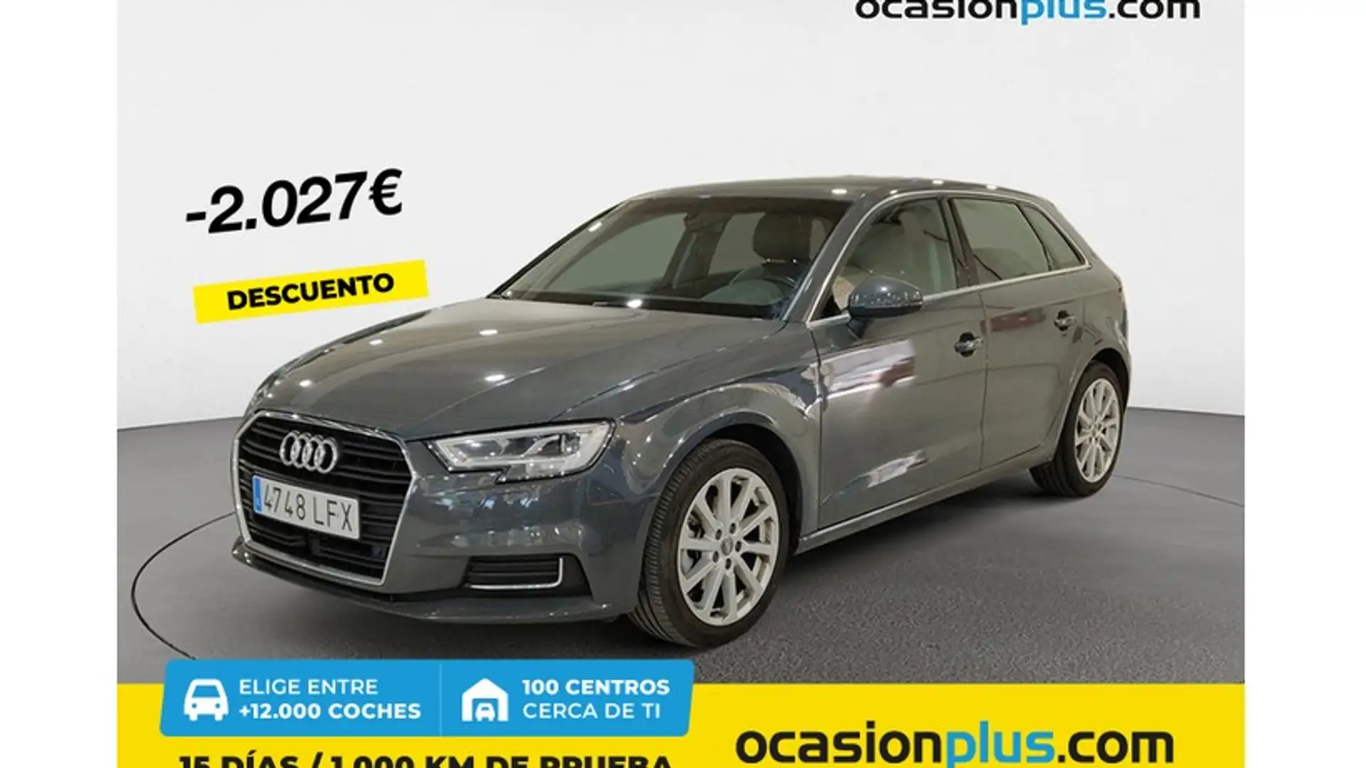 Audi A3 Sportback 30 g-tron Design S tronic 96kW Grau - 1