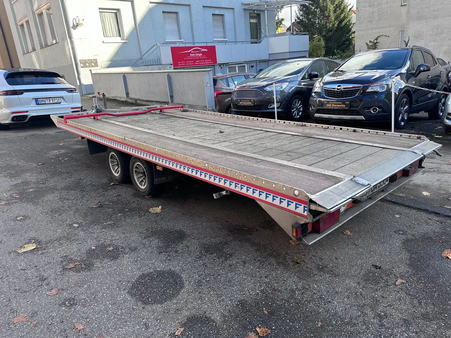 Fitzel EURO 30-20T/48 Kipper Autotransporter 100KM/h Silber - 2