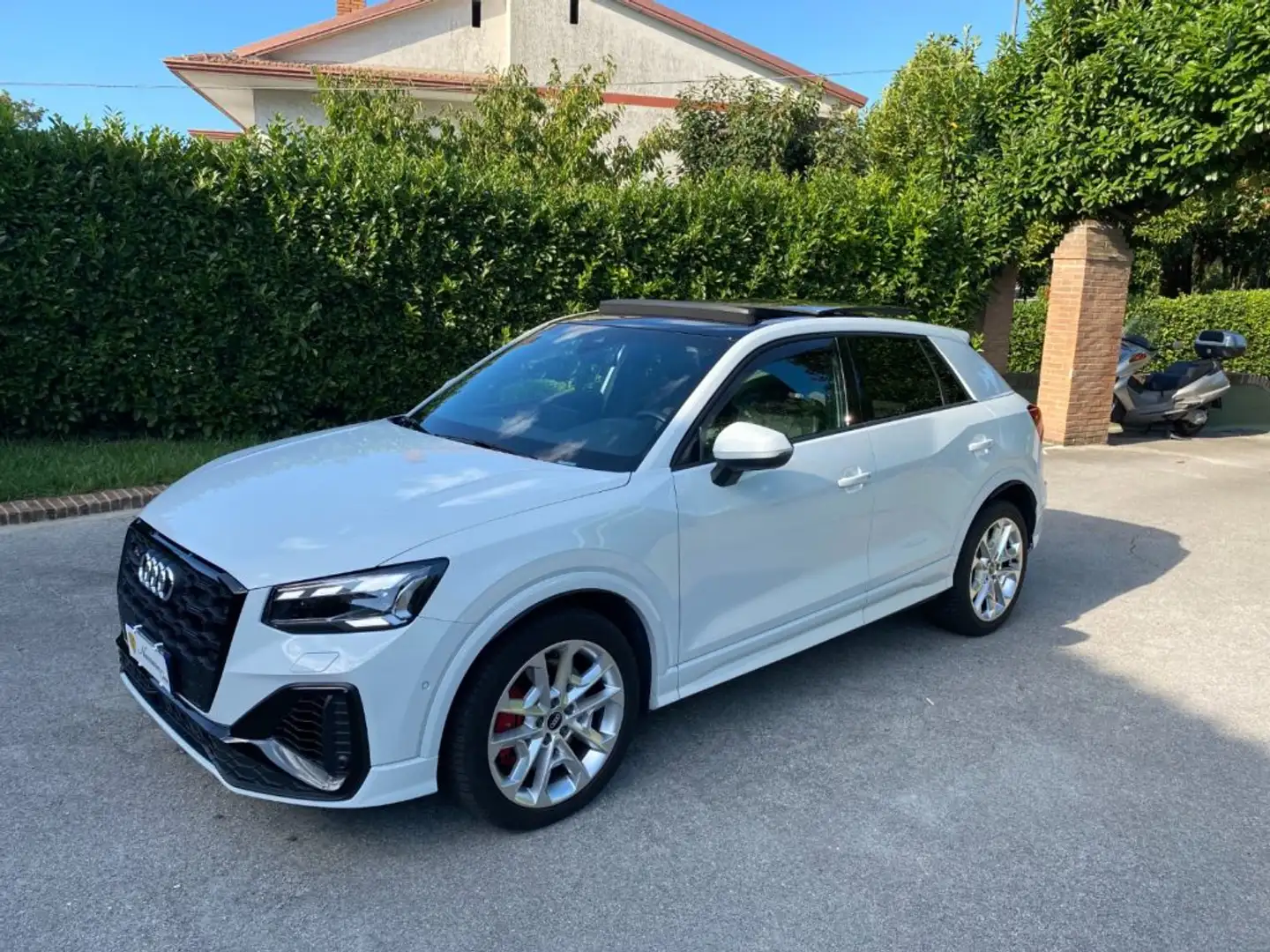 Audi SQ2 TFSI quattro S tronic TETTO APRIBILE Blanc - 1