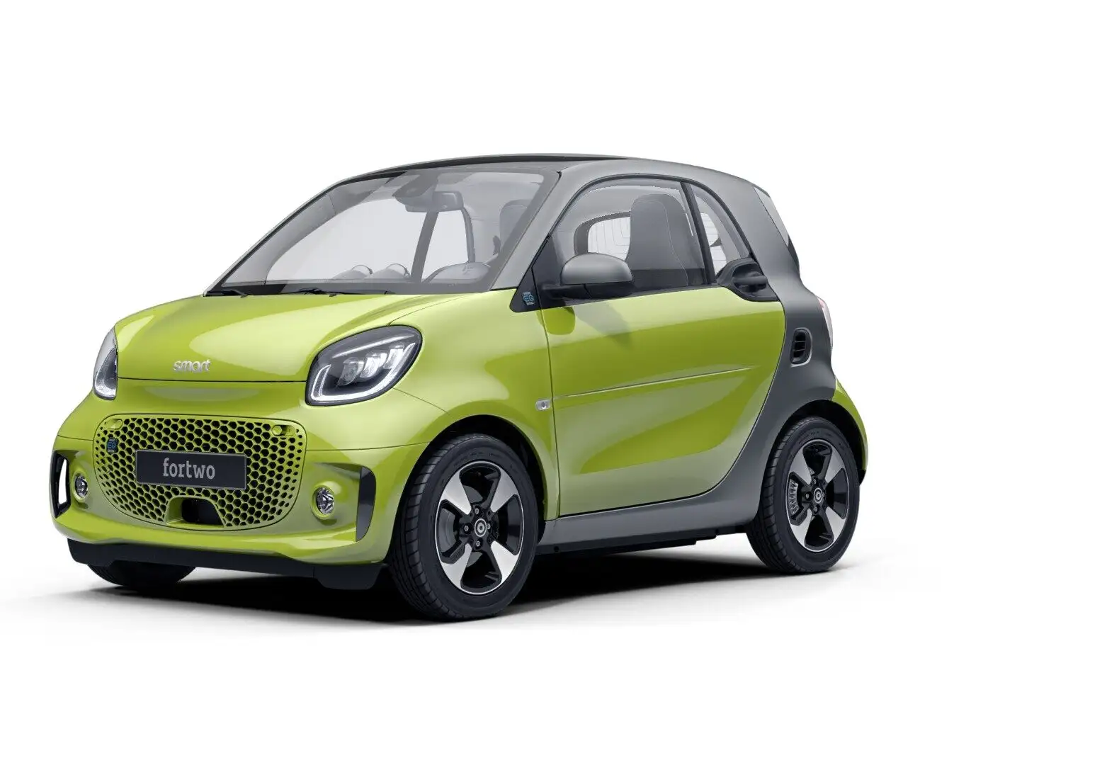 smart forTwo coupé electric drive Cam SHZ Grün - 1