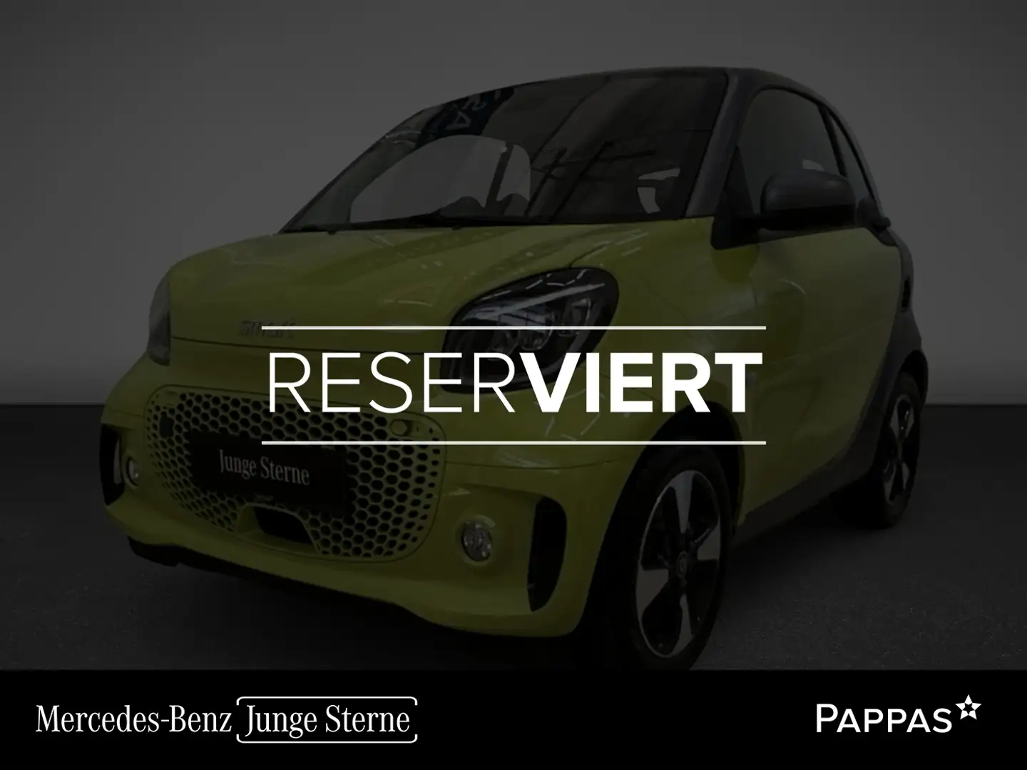 smart forTwo coupé electric drive Cam SHZ Grün - 1