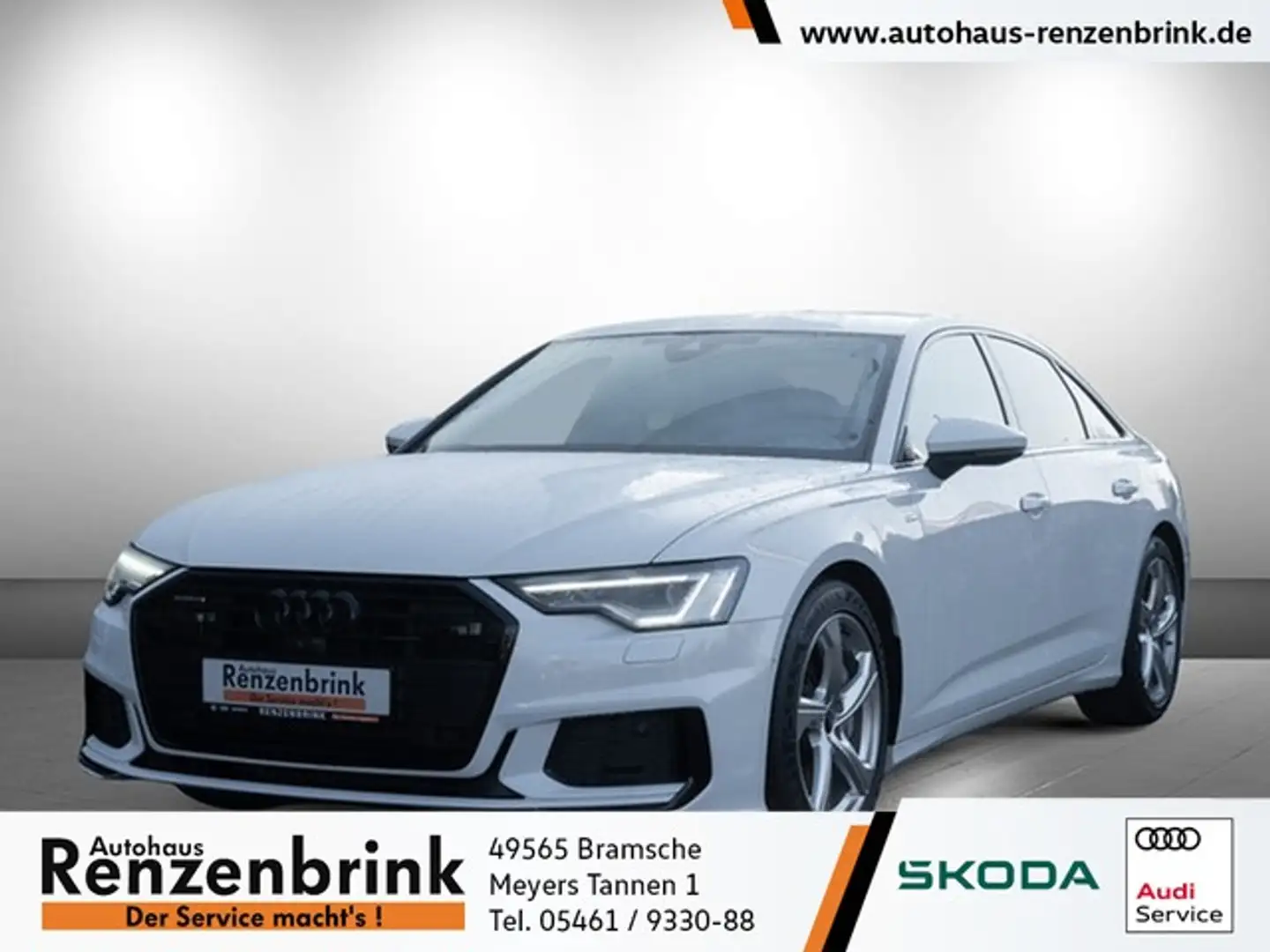 Audi A6 Lim. 50 TFSI e quattro sport 360°+SOFT-CLOSE+B&... Weiß - 1