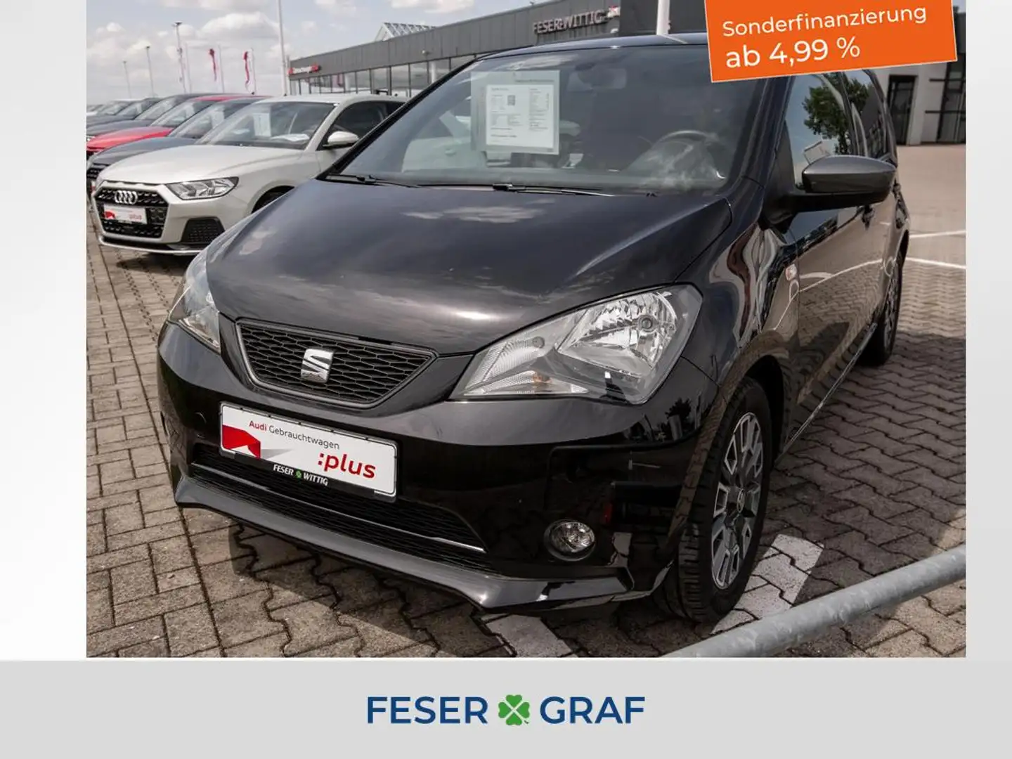 SEAT Mii 1.0 Chic Negru - 1