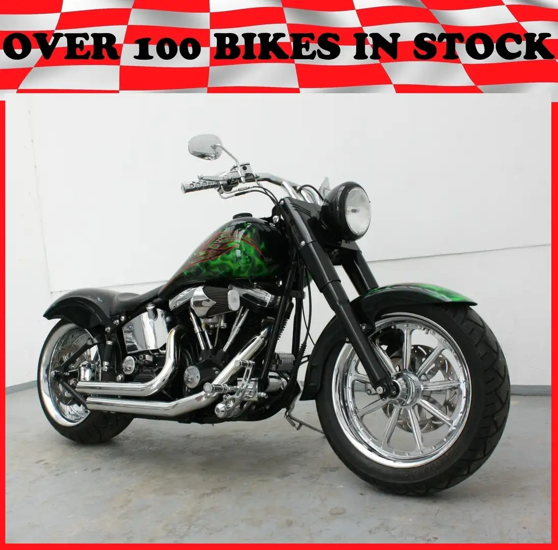 Harley-Davidson Softail FLSTC Custombike (Softail Heritage EVO) Noir - 1