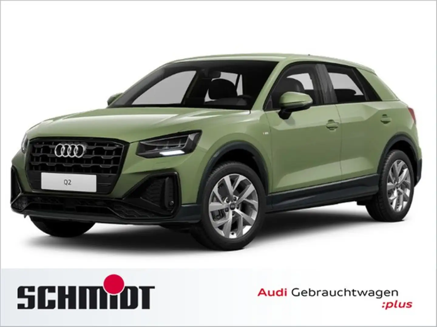 Audi Q2 35 TFSI S line Smartph. Interf. Sports. Kamera ... Grün - 1