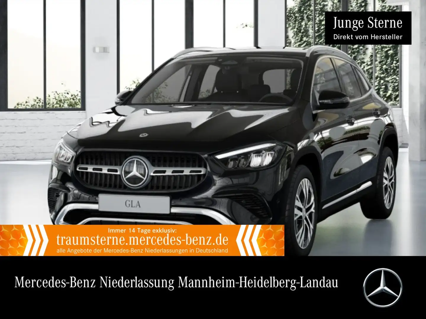 Mercedes-Benz GLA 200 PROGRESSIVE+AHK+LED+KAMERA+7G Schwarz - 1