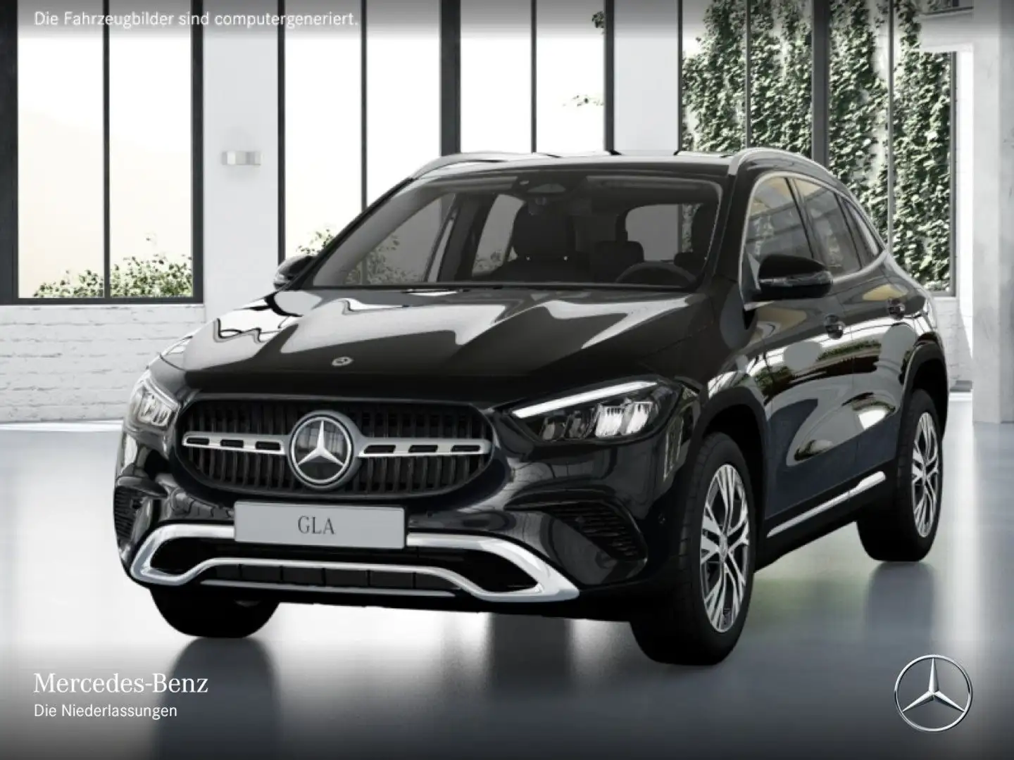 Mercedes-Benz GLA 200 PROGRESSIVE+AHK+LED+KAMERA+7G Schwarz - 2