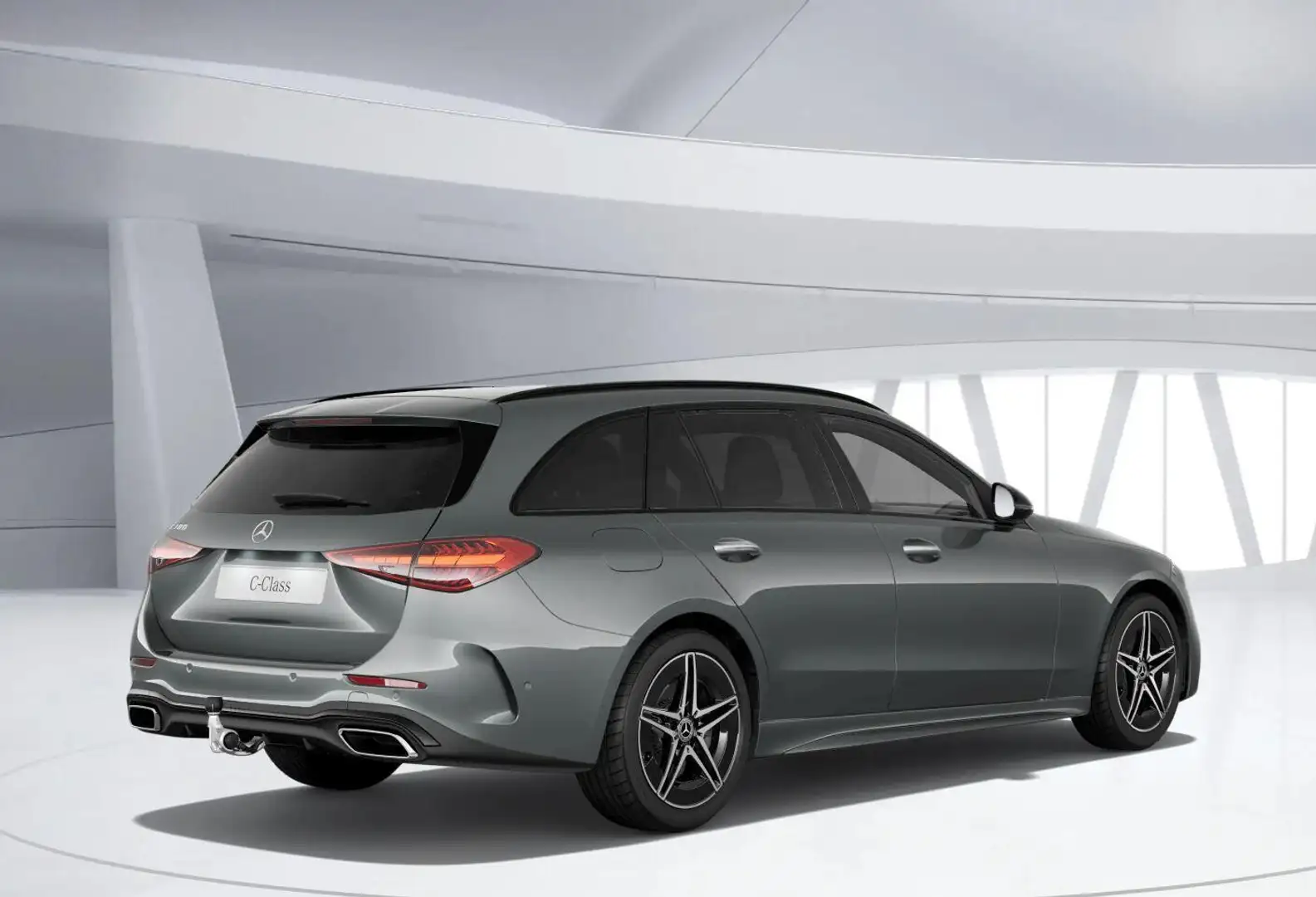 Mercedes-Benz C 180 Estate Star Edition AMG Line Grijs - 2