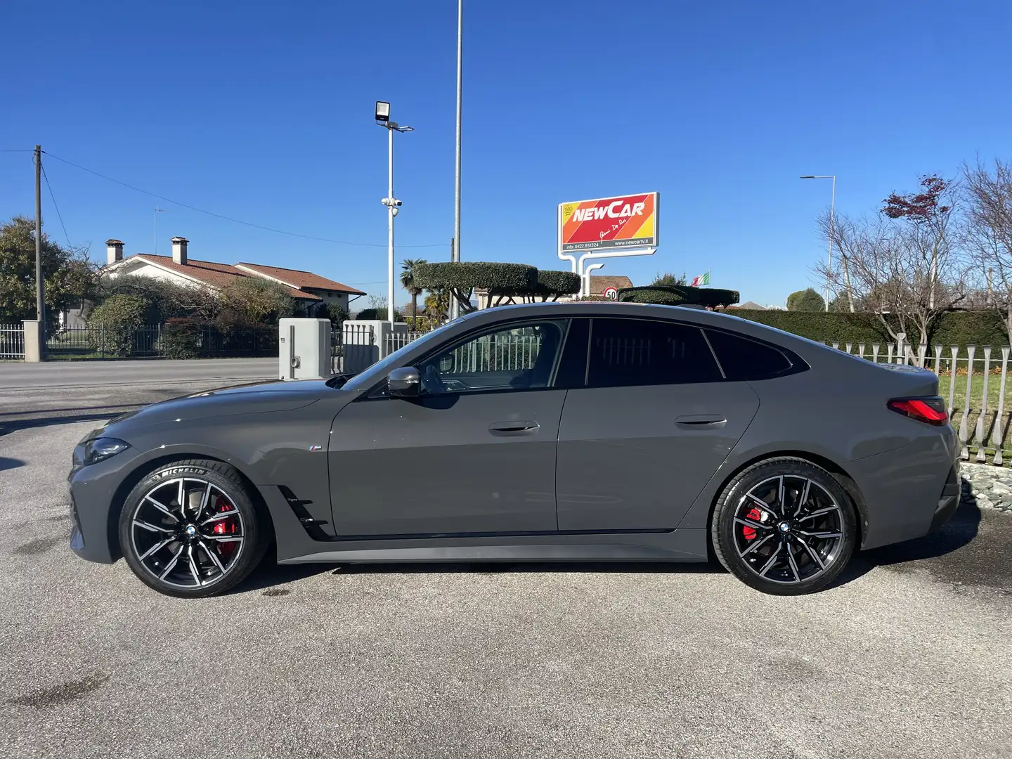 BMW 420 420d Gran Coupe mhev 48V xdrive Msport auto Grigio - 2