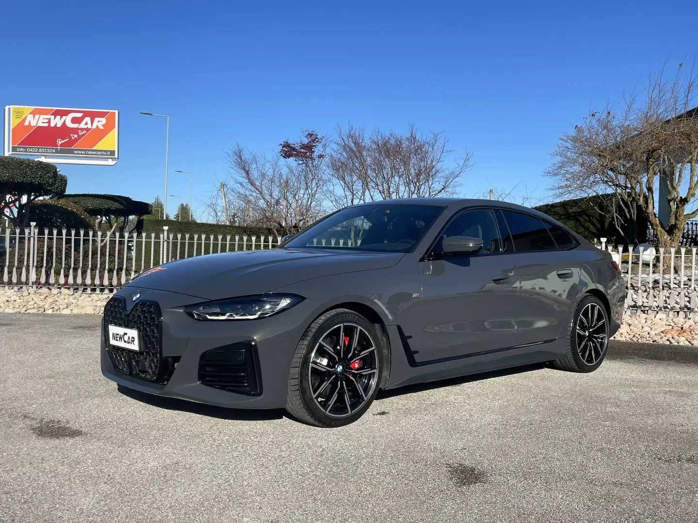 BMW 420 420d Gran Coupe mhev 48V xdrive Msport auto Grigio - 1