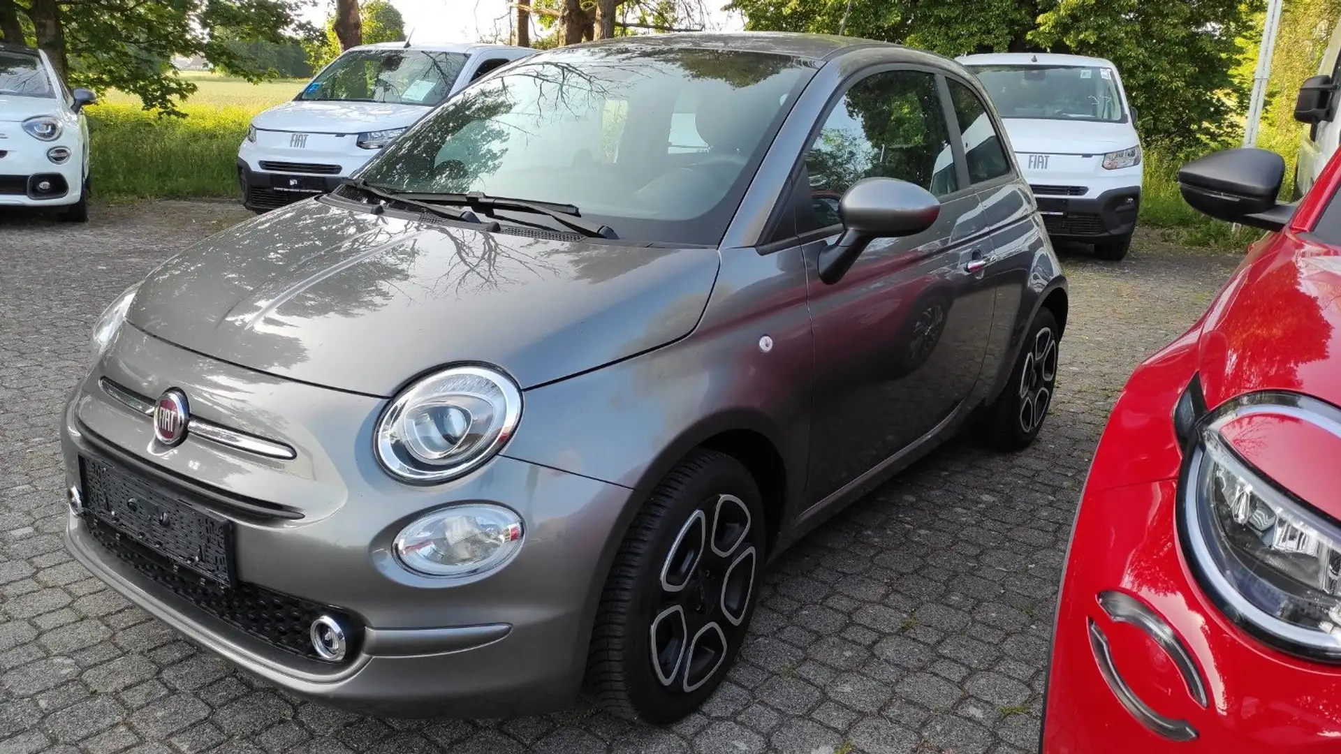 Fiat 500 Club1,0 MildHybrid Paket Comfort+Tech Gris - 2