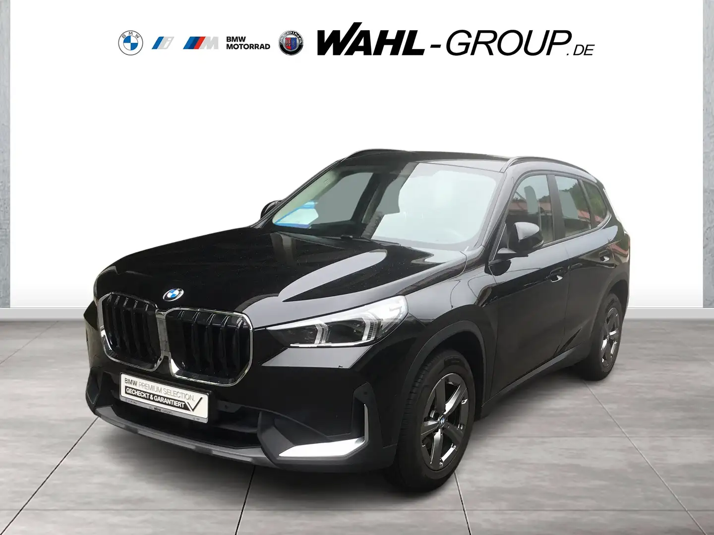 BMW X1 sDrive18i NAVI LED RFK KOMFORTZG PARKASSIST Schwarz - 1