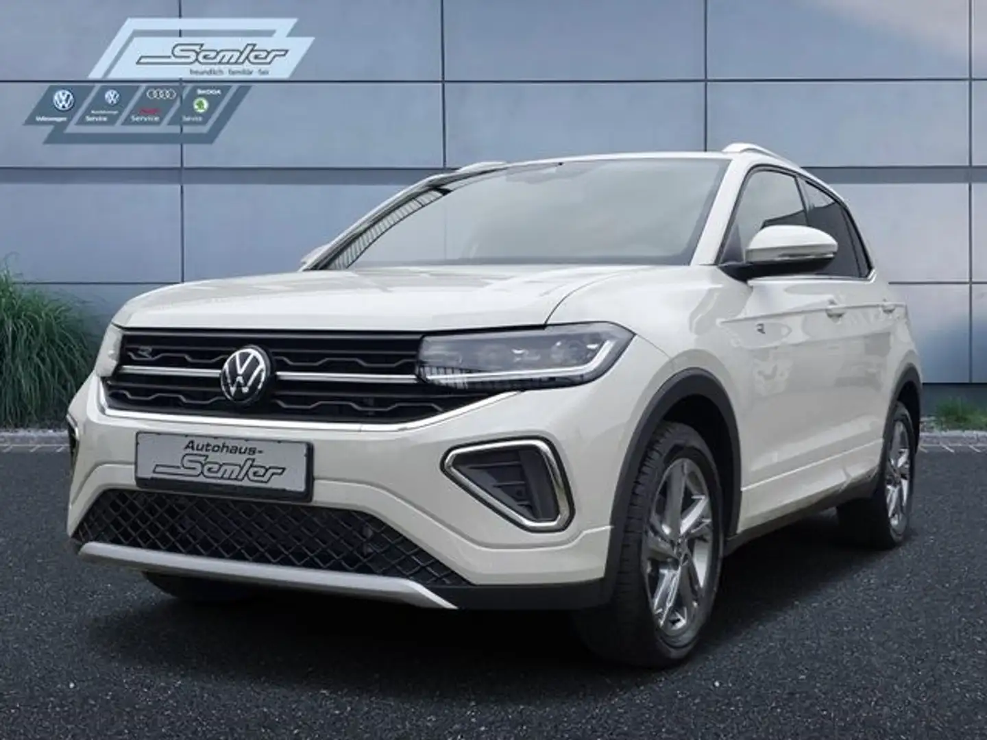 Volkswagen T-Cross R-Line 1.5TSI DSG MATRIX R-KAM KESSY NAVI Gris - 2