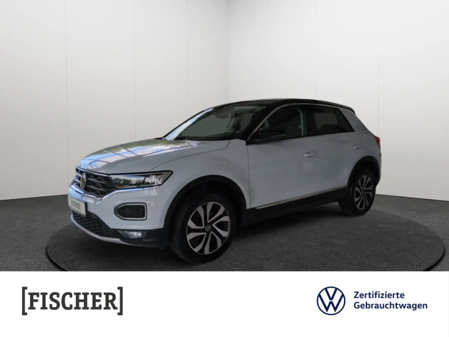 Volkswagen T-Roc 1.5TSI Style LED AHK Navi SHZ Rear View ACC PDC Silber - 1