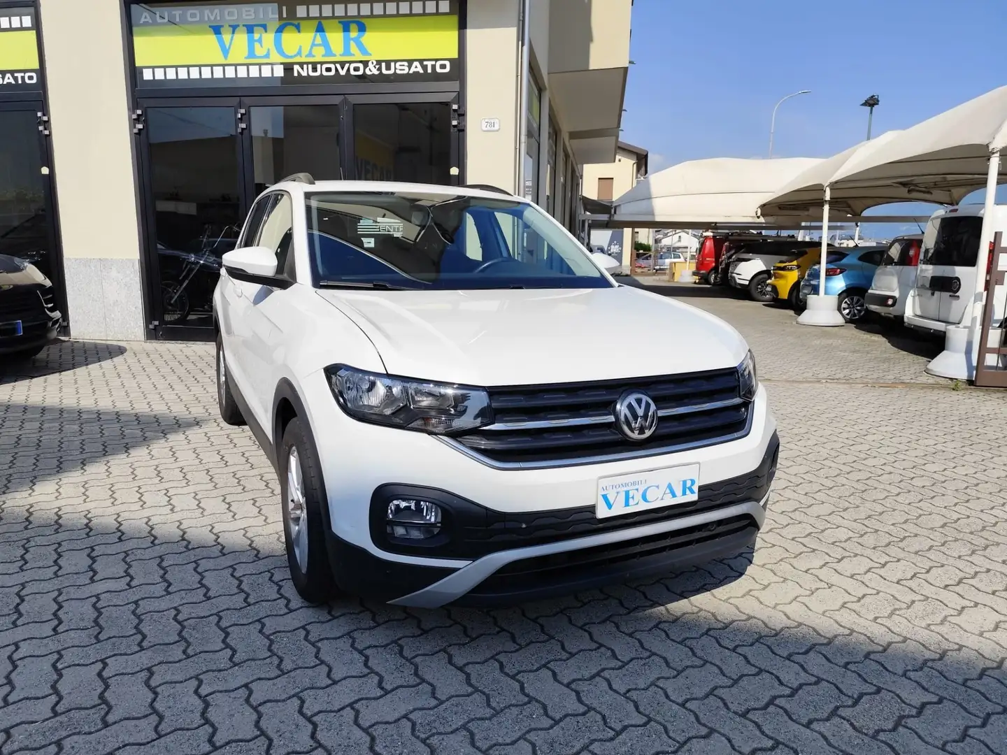 Volkswagen T-Cross 1.0 tsi Advanced 115cv dsg * UNICO PROPRIETARIO * Blanc - 1