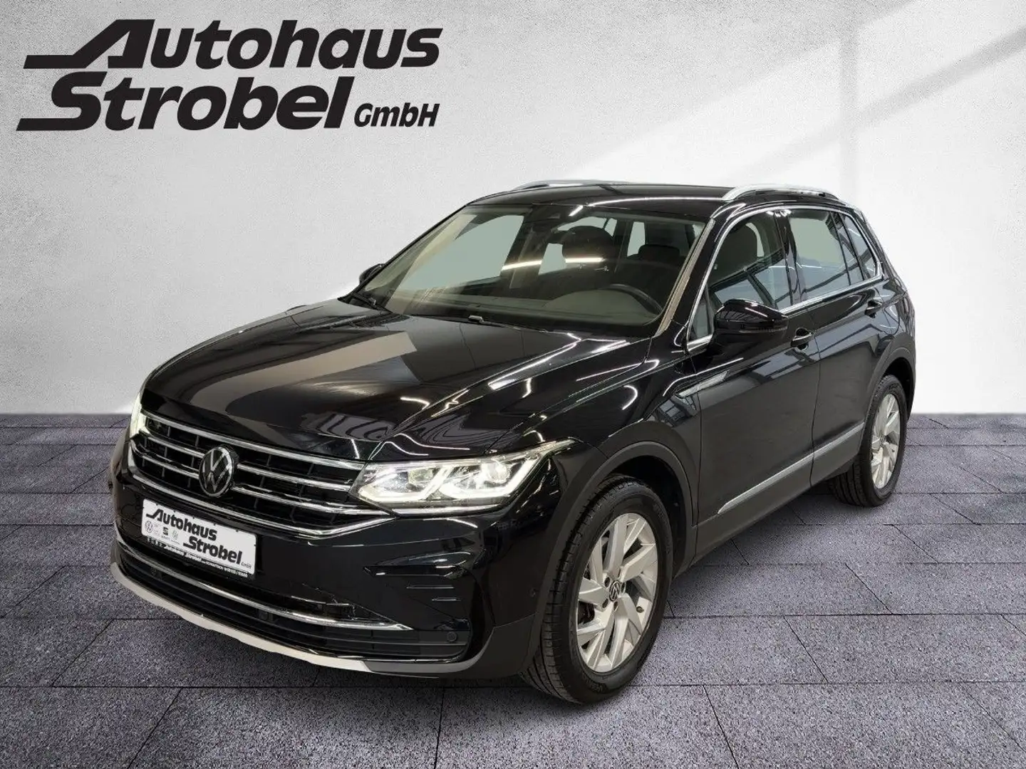 Volkswagen Tiguan 2.0 TDI DSG 4M Elegance ACC AHK Navi LED- Schwarz - 2