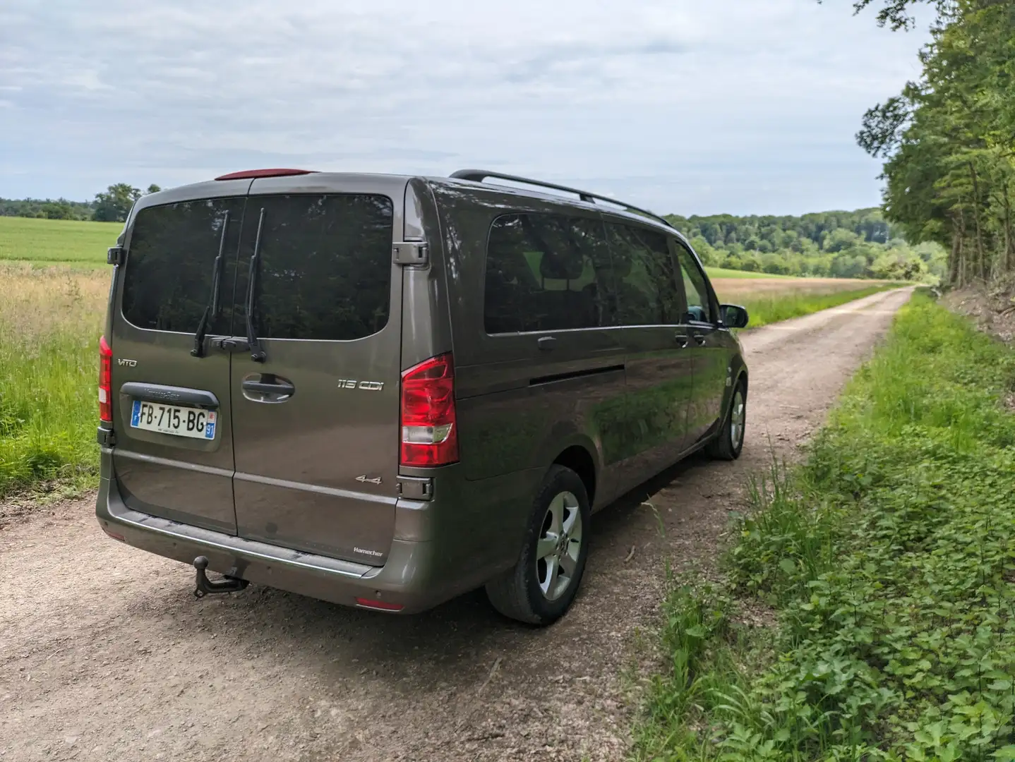 Mercedes-Benz Vito Vito 119 CDI (BlueTEC) 4MATIC Mixto Extralang Aut. Braun - 2